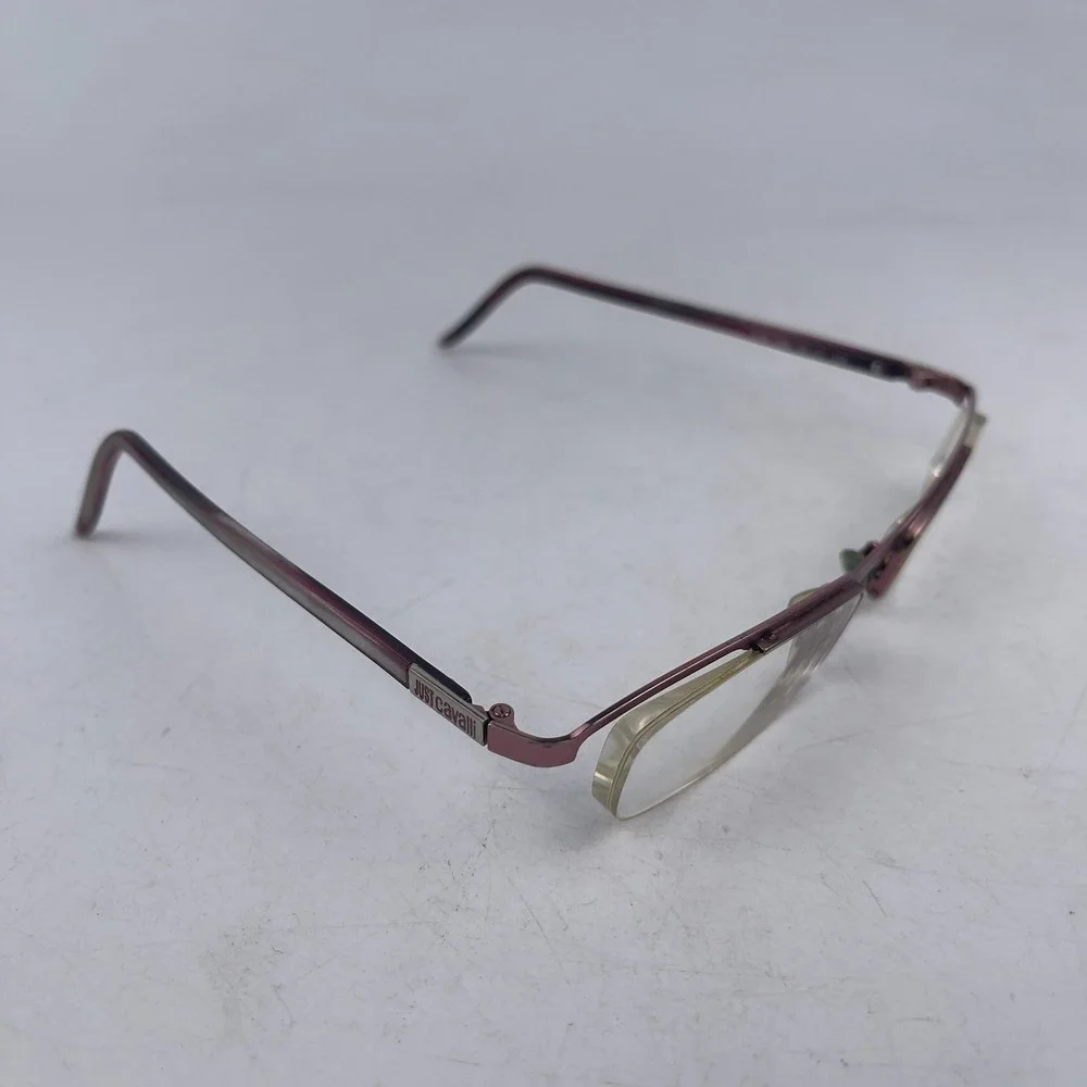 Just Cavalli JC 54 355 Women's Eyeglasses Frame‎ Brown Rectangular 52-17- 135mm